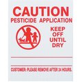 Gemplers GEMPLER'S Vermont Lawn Pesticide Application Signs, P45RU25 W/R 4V-314 P45RU25 W/R 4V-314